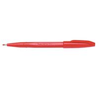 (TG. 12 PZ) Pentel Sign Pen S520 pennarello punta fibra rosso 12 pz - NUOVO