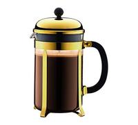 (TG. 12 tazzes) Bodum Chambord Coffee Maker, Oro, 12 tazzes - NUOVO