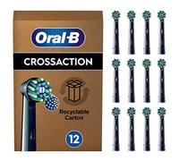 (TG. 12 Testine) Oral-B Testine Di Ricambio Pro Cross Action Black. 12 Testine.