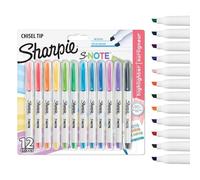 (TG. 12 unit (Confezione da 1)) Sharpie S-Note evidenziatore colorati creativi