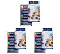 (TG. 12 Unit (Confezione da 3)) Faber-Castell 127012 - Pastelli a olio permanen