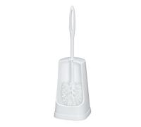 (TG. 12 x 12 x 40.5 cm) WENKO 19607100 Portascopino per WC Simple bianco, Materi