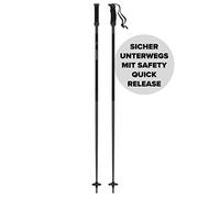 (TG. 120 cm) ATOMIC AMT SQS, 1 Paio di Bastoncini da Sci All-Mountain, Alluminio