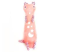 (TG. 120 cm) MOMOMI Nice Group Takai Yuki 120 cm, 1 Pupazzo Gatto Rosa Salmone -