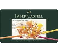 (TG. 120) Faber-Castell Polychromos Matite colorate, custodia con 120 matite -