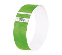 (TG. 120 pezzi) SIGEL EB212 Braccialetti d'identificazione Soft, verde neon, 120