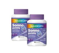 (TG. 120 unit (Confezione da 1)) Massigen - Sonno Gummy, Integratore Alimentare