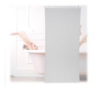(TG. 120 x 240 cm) Relaxdays Tenda a Rullo per Doccia, 120 x 240 cm, Tendina Sem