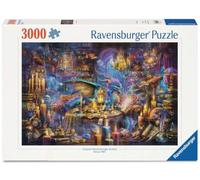(TG. 121 cm x 80 cm) Ravensburger 12001418 - Dragon's Library: Keeper of Forgo