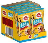 (TG. 123 g (Confezione da 10)) Pedigree Rodeo Duos - Ricompense di manzo e sapor