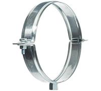 (TG. 125 mm) Cofan 18006304 - Pack di 10 fascette metalliche M-8 per tubo, 125