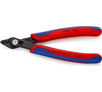 Knipex Electronic Super Knips Brunita, Rivestiti in Materiale Bicomponente 125 Mm (Confezione Self-Service/Blister) 78 81 125 Sb