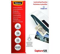 (TG. 125 my) Fellowes 5307302 Pouches Lucide Capture125, Formato A5, 125 Micron,