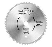 (TG. 127 x 12,75 mm) kwb 5815-11 Blade circolare a mano, CV - NUOVO