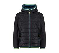 (TG. 128) CMP Giacca Fix Hood Coat, Anthrazit, 128 Bambini e Ragazzi - NUOVO