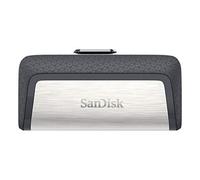 (TG. 128 GB) Sandisk Ultra Dual USB Drive Type-C 128 GB, USB 3.1 Type C, Nero/Ar