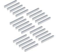 (TG. 128 mm) Emuca 9165862 Maniglia per mobile, CC 128mm, Alluminio, Anodizzato