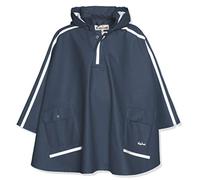 (TG. 128) Playshoes - Cappotto Impermeabile, Manica Lunga, Bambini, Blu (Blau (M