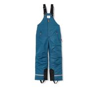 (TG. 128) Playshoes Schneehose Salopette da Neve, Petrol Latz, 128 Bambini Unise