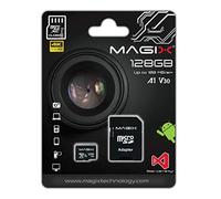 (TG. 128GB) Micro SD Card MAGIX 4K Series Class10 V30 + SD Adapter UP to 100MB/s
