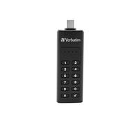 (TG. 128GB) Verbatim Keypad Secure USB 3.0 C Drive 128GB - NUOVO