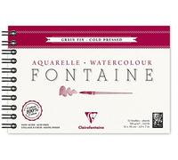 (TG. 12x18) Clairefontaine 96312C Album a Spirale, 12 x 18 cm, 12 Fogli, Bianco