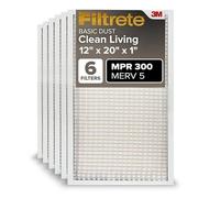 (TG. 12x20x1) Filtrete 12 x 20 x 1, filtro aria per forno AC, MPR 300, Clean Liv
