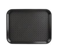 (TG. 13.6 x 10.4 x 0.1 cm) Kristallon, vassoio DP216, nero - NUOVO