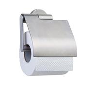 (TG. 13.7 x 14 x 6.3 cm) Tiger Boston Portarotolo con Coperchio, Acciaio Inox Sp