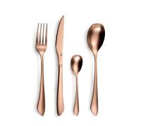 (TG. 13,7 x 7 x 26,5 cm) Instinct Servizio di Posate, Acciaio Inox, Rame, 13,7 x
