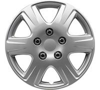 (TG. 13-inch) Set Copricerchio Louisiana 13 Silver, 4 pezzi - NUOVO