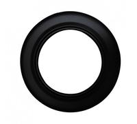(TG. 130 mm) Kamino-Flam 331759 Rosetta Canna Fumaria per Tubo, Nero, 130 mm - N