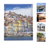 (TG. 130 x 180 cm) Blindecor Sfera Digitale-Tenda a Pacchetto Trasparente in Voi