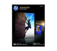 (TG. 130 x 180 mm) HP Q8696A Advanced Glossy Photo Paper Confezione da 25 Fogli