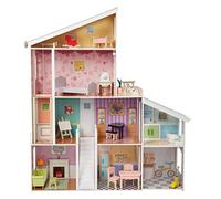 (TG. 132.1 x 35.6 x 139.7 cm) Amazon Basics - Casa delle bambole a 4 piani, con