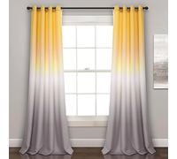 (TG. 132.1L x 213.4A cm (1 Pannelli)) Lush Decor Ombre Fiesta, tende filtranti p