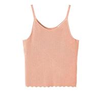 (TG. 134-140) NAME IT Nkffifalma Knit Strap Top Pullover da Bambina, Nettare di