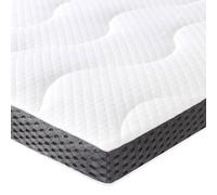 (TG. 135 x 190 x 7 cm) Amazon Basics Topper Piazza e Mezzo 135 x 190 cm in Memor