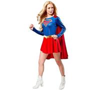 (TG. 14-16) Rubies - Costume Travestimento Ufficiale SuperGirl da Donna, Superer