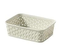 (TG. 14.2x19.8x6 cm) Curver My Style Basket A6 - 20X14X6H Bianco - NUOVO