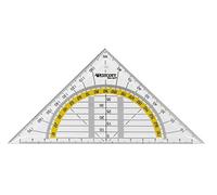 (TG. 14 cm (20 Stück)) Westcott E-10130 BP-I Squadra geometrica in plastica, co