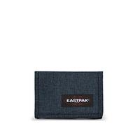 (TG. 14 cm) Eastpak Crew Portafoglio Singolo, 14 cm, Blu (Triple Denim ) - NUOVO