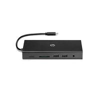 (TG. 14 x 7 x 2 cm) HP - PC Docking station multifunzione con collegamento USB-C