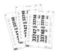 (TG. 140/90 x 65 mm) Durable 101002 Inserti per Buste Logistica 140/90 x 65 mm,
