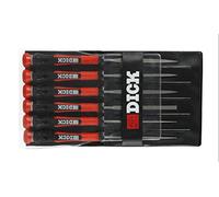 (TG. 140 mm) F. DICK 2160142-2K Tipo di Taglio 2 Lime ad ago, Multi-Colour, 140