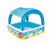 (TG. 140X140X114) Bestway 52192 Piscinetta per Bambini Pesci Tropicali, 2 Anni+