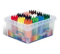 (TG. 144 unit (Confezione da 1)) Giotto conf. 144 Schoolpack Cera 524300 - NUOV