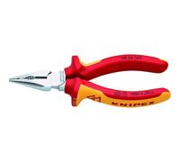 (TG. 145 mm) KNIPEX 08 26 145 Pinza universale con testa a punta cromata isolati
