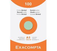 (TG. 148 x 210 mm - Carton de 1000) Exacompta - Rif. 13378E - Cartone da 10 cust