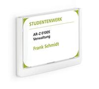 (TG. 149 x 105.5 mm) DURABLE 486102 - Click Sign, targa fuori porta in ABS, spor